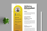 CV Template, a Resume Template by MightyDesign (Thumbnail 2 of 8)