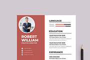 Resume Design Template, a Resume Template by MightyDesign (Thumbnail 4 of 8)