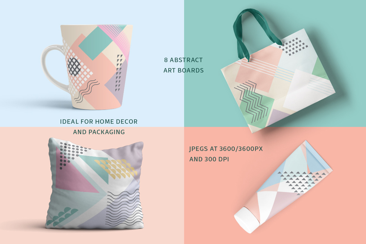 Abstract Art boards, an Illustration by ItsDianaDesign (Photo 2 of 10)
