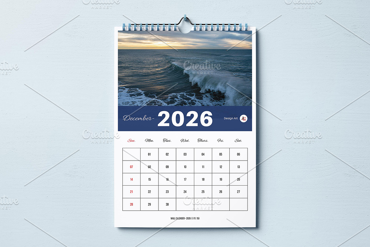 Digital Wall Calendar 26/27 Template, a Brochure Template by GoldenGrid Studio (Photo 15 of 16)