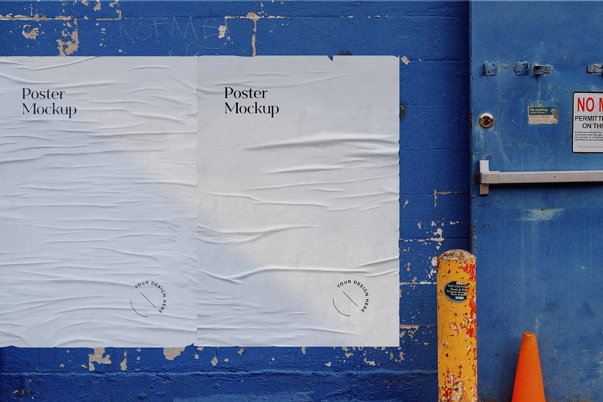 Poster Mockups Bundle, an Advertising Mockup by Design Squad (Photo 8 of 17)