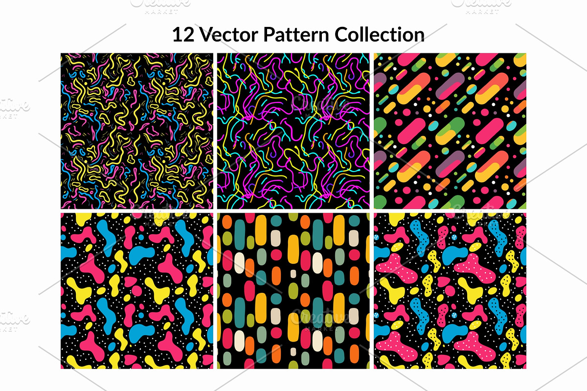 Electric Energy: Abstract Pattern, a Pattern Graphic by Elatedowl (Photo 2 of 11)