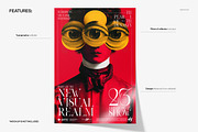 Fragmented Exhibit Poster Template, a Poster Template by creatsy5 (Thumbnail 2 of 4)