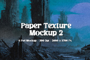 Paper Texture Mockup 2, a Texture Graphic by B/B STUDIO (Thumbnail 1 of 6)