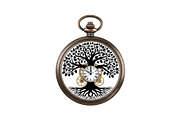 Steampunk Tree of Life Symbol Bundle, an Illustration by yasushie (Thumbnail 4 of 31)