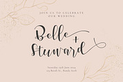 Marsha Belle, a Script Font by rudiSasori (Thumbnail 9 of 32)