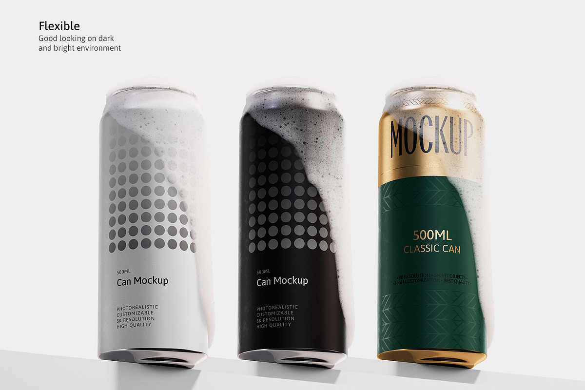 500ml Can Mockup | Plane Scene, a Packaging Mockup by AY Mock-Ups (Photo 8 of 9)