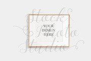 Frame Mockup Stock Photo, a Print Template by Stock Photo Studio (Thumbnail 1 of 2)