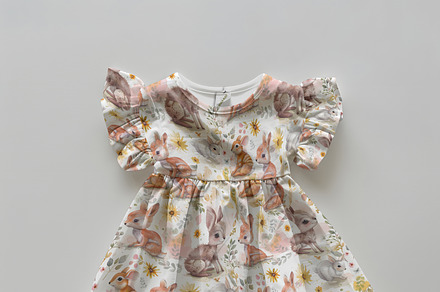 Baby Dress Mockup, an Apparel Mockup by Nora Gad