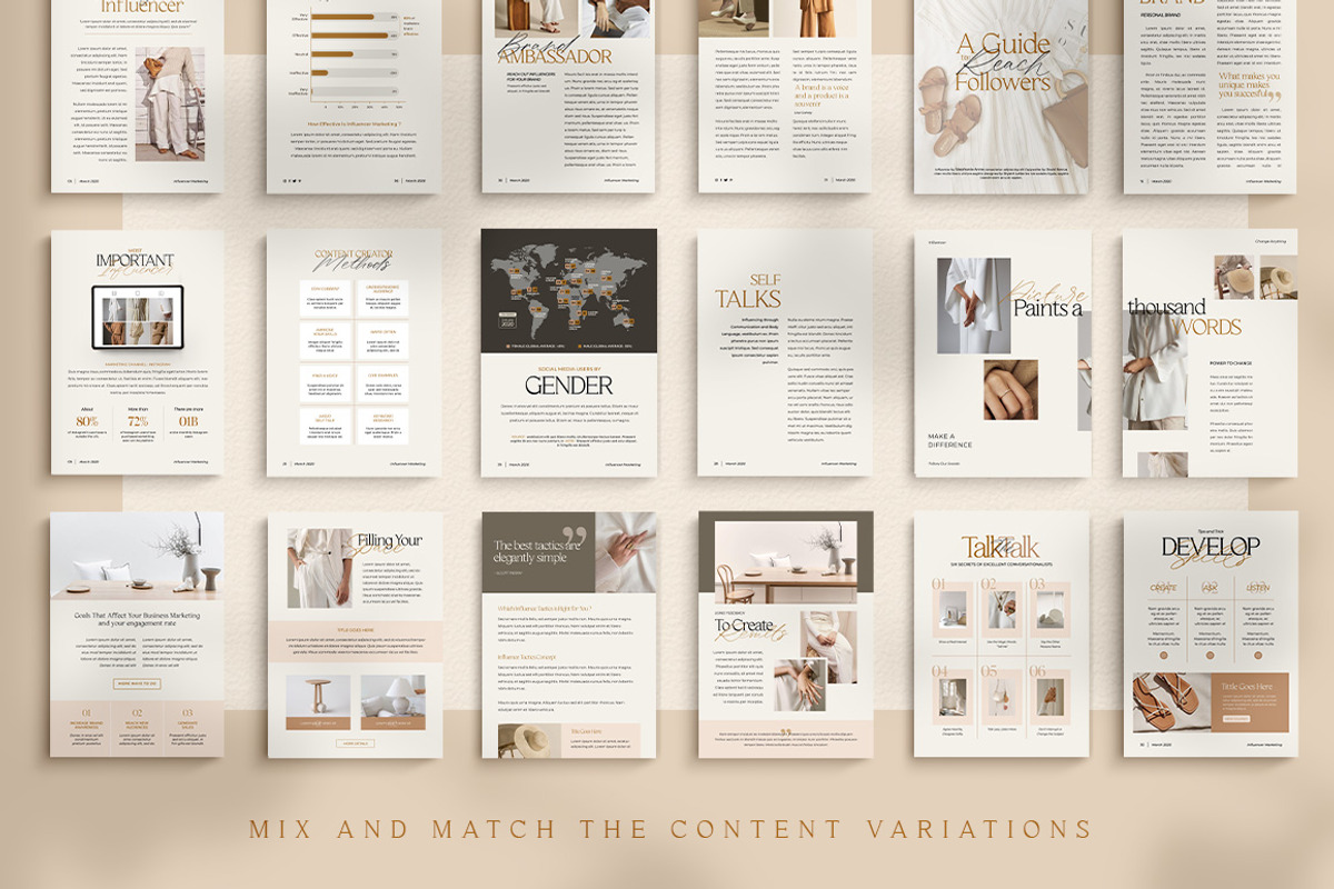 eBook Template Creator | CANVA PS, a Magazine Template by Eviory (Photo 11 of 28)