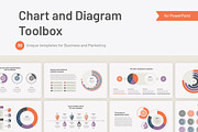 Chart and Diagram PowerPoint Toolbox, a Presentation Template by HiSlide.io (Thumbnail 1 of 5)