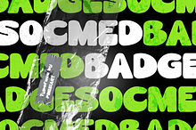 SOCMED BADGE – Display Font