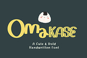 Omakase, a Handwritten Font by MTK Studio (Thumbnail 1 of 8)
