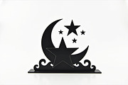 Crescent Moons and Star Silhouette, an Illustration by Amazin_art (Thumbnail 27 of 31)