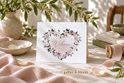 Apple Blossom Watercolor Clipart Set, a Seasonal Illustration by Where summer is (Thumbnail 11 of 14)