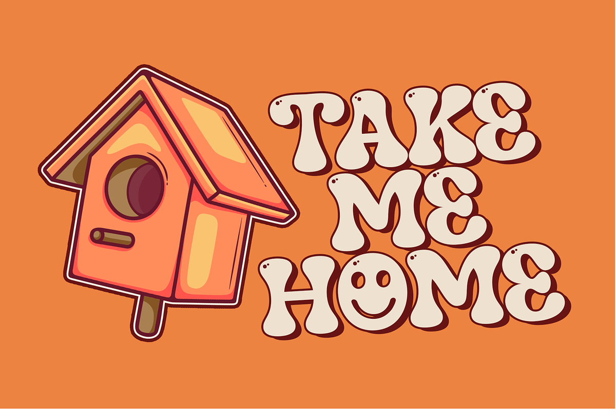 Monday Fun Retro Font, a Sans Serif Font by Luna Shop (Photo 7 of 12)
