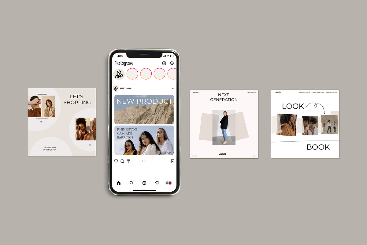 Online Store Engagement Kit CANVA PS, a Social Media Template by Kimo Studio (Photo 12 of 13)