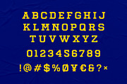 Borgard – Varsity Slab Serif Font, a Slab Serif Font by Vadovastd (Thumbnail 7 of 8)