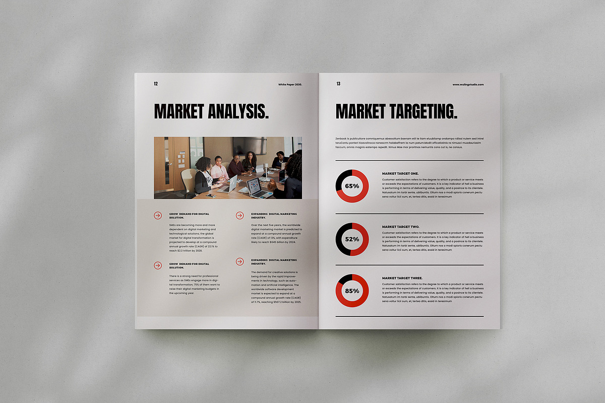 White Paper, a Brochure Template by Occy Design (Photo 4 of 6)