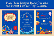 Clown Event - A Vintage Typewriter, a Handwritten Font by BearyType Studio (Thumbnail 7 of 11)