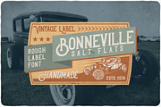 Bonneville Typeface, a Symbol Font by VozzyStock (Thumbnail 5 of 5)