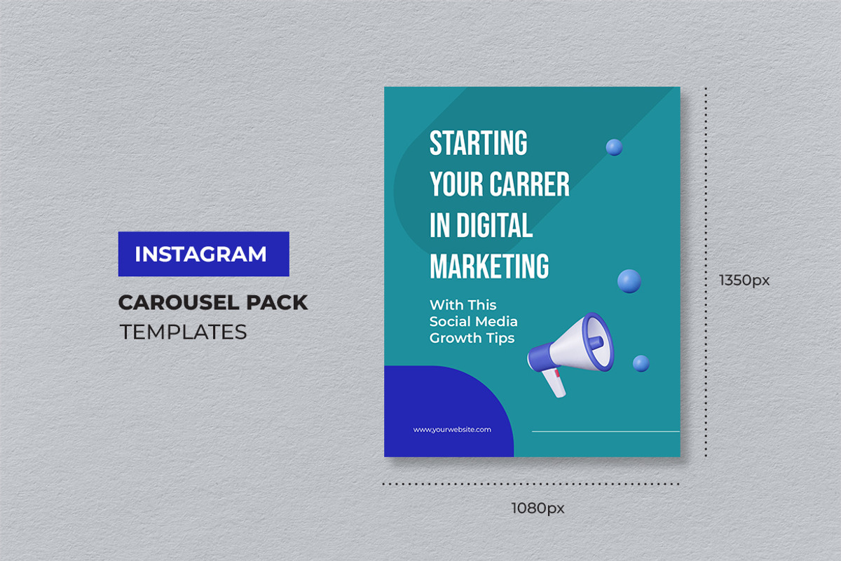 Green Marketing Instagram Carousel, a Social Media Template by UICreative (Photo 2 of 4)