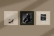 Casey Instagram Pack | PS & Canva, a Social Media Template by Visuel Colonie® (Thumbnail 9 of 15)