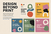 24 Tactile Cutout Vector Shapes, an Object Graphic by Designs24hr (Thumbnail 3 of 10)