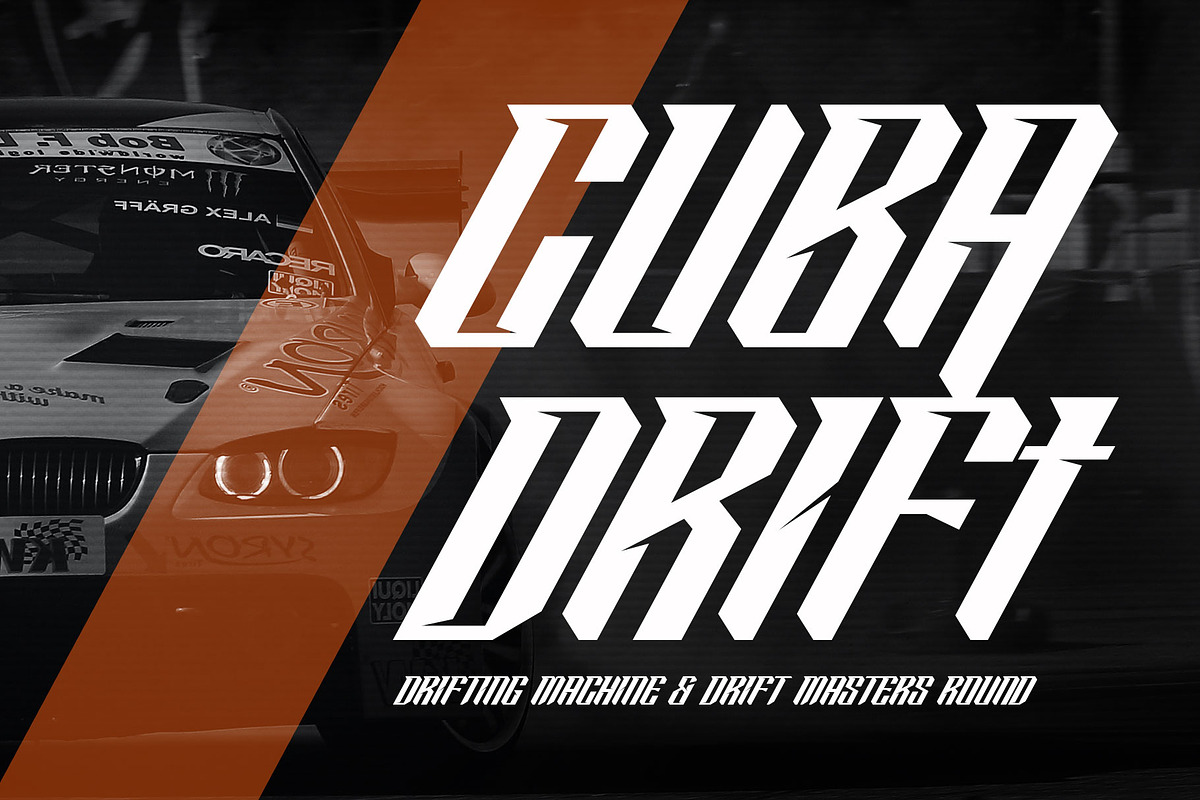 Rockin Pistons, a Font by Arterfak Project (Photo 2 of 13)