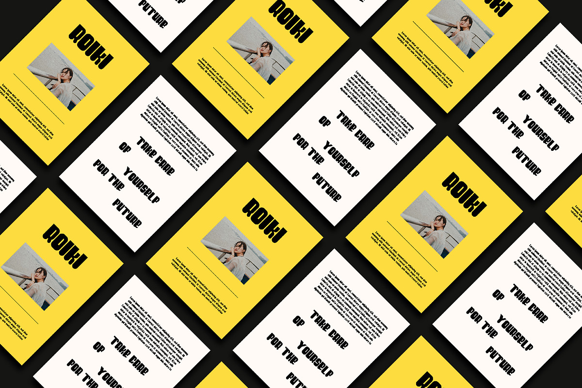 ROIKI - Sans Serif Display Font, a Sans Serif Font by Boril Std (Photo 14 of 17)