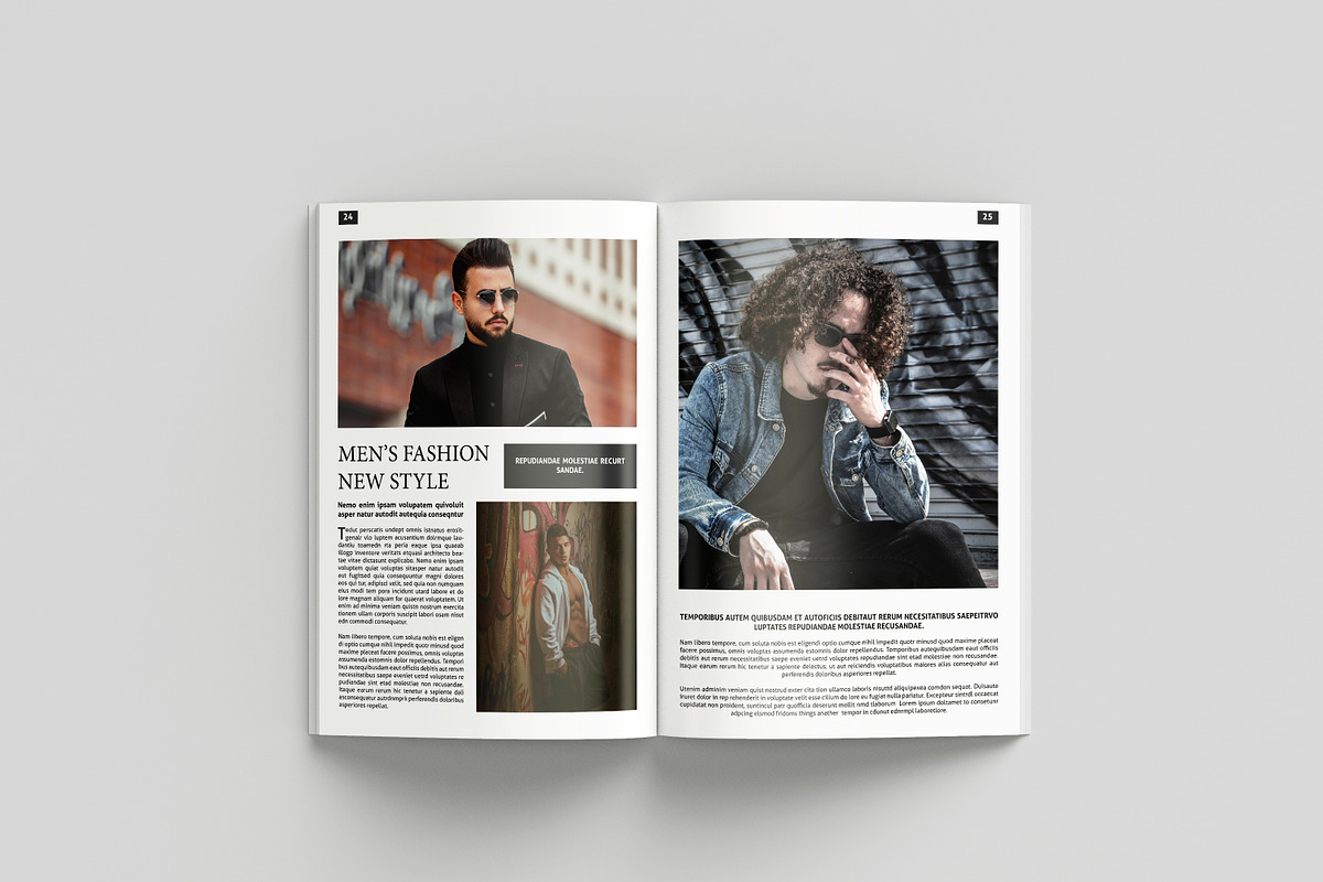 Minimal Multipurpose Magazine, a Magazine Template by Template Shop (Photo 20 of 22)
