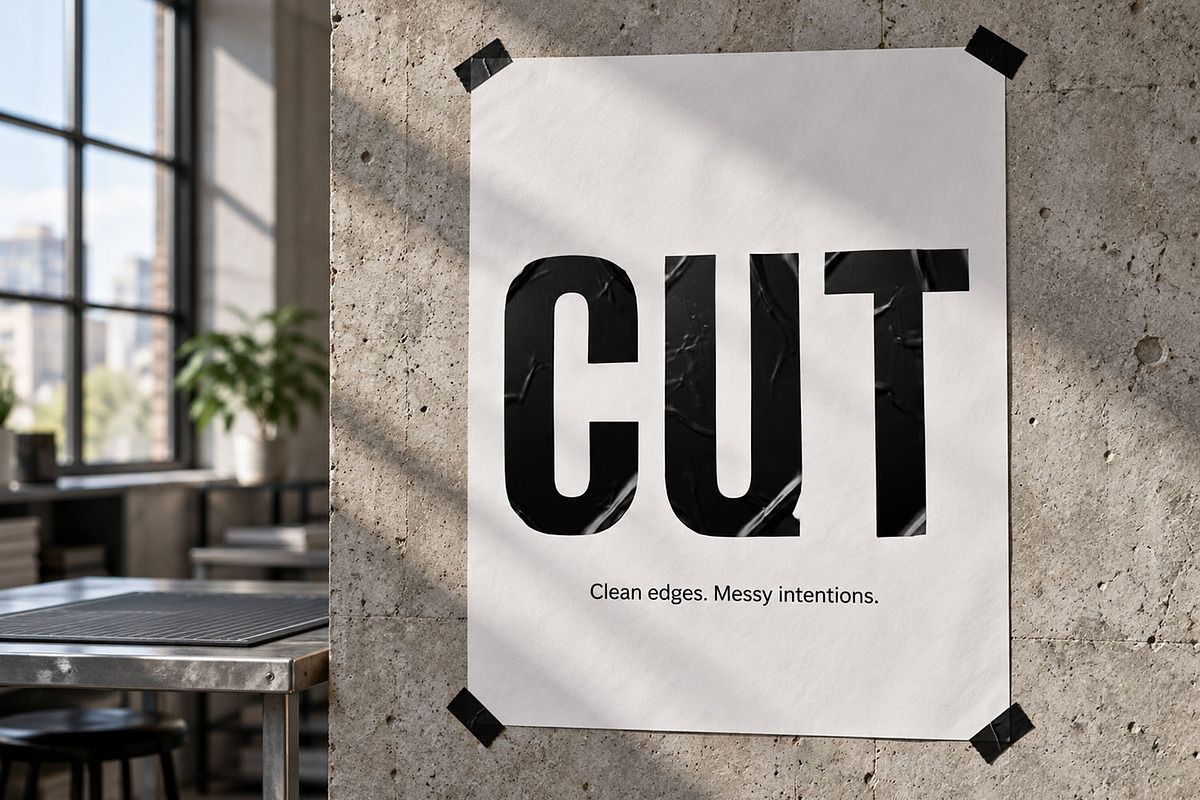 Noir Sticker Font, a Sans Serif Font by Handmadefont (Photo 12 of 15)