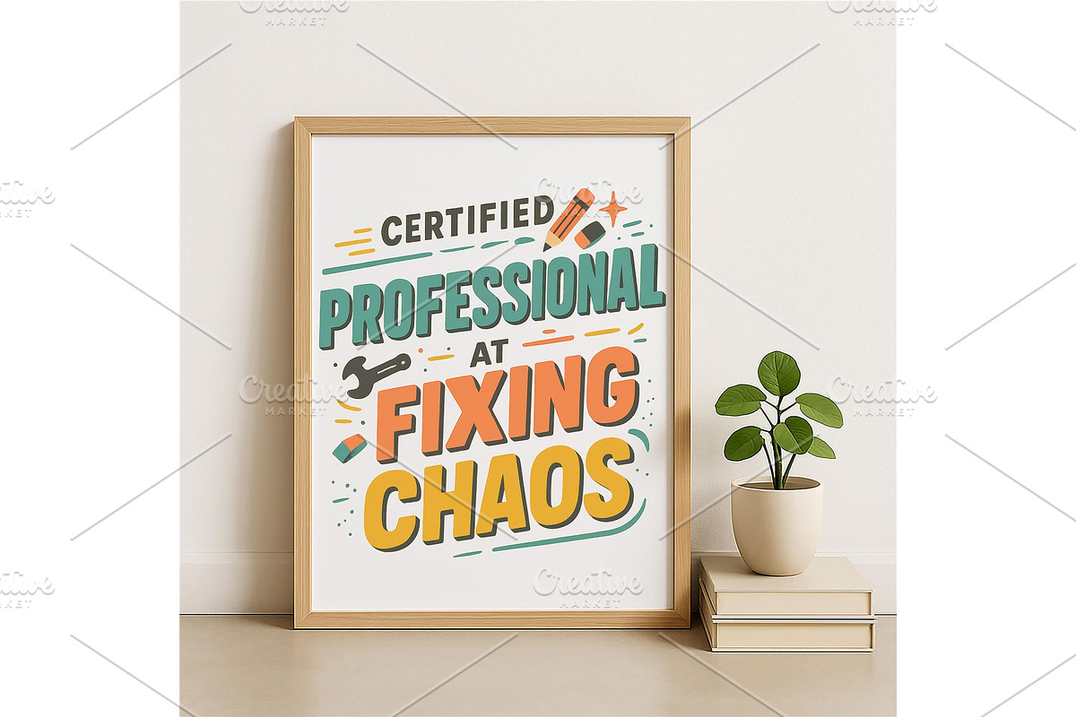 Professional at Fixing Chaos Art, a Background Graphic by LaseredNinja (Photo 2 of 7)
