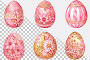 Whimsical Aster Egg Clipart Bundle., an Illustration by SVGArt (Thumbnail 3 of 7)