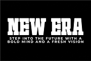 Birthday Varsity - Condensed Slab, a Slab Serif Font by Pian45 Studio (Thumbnail 6 of 8)