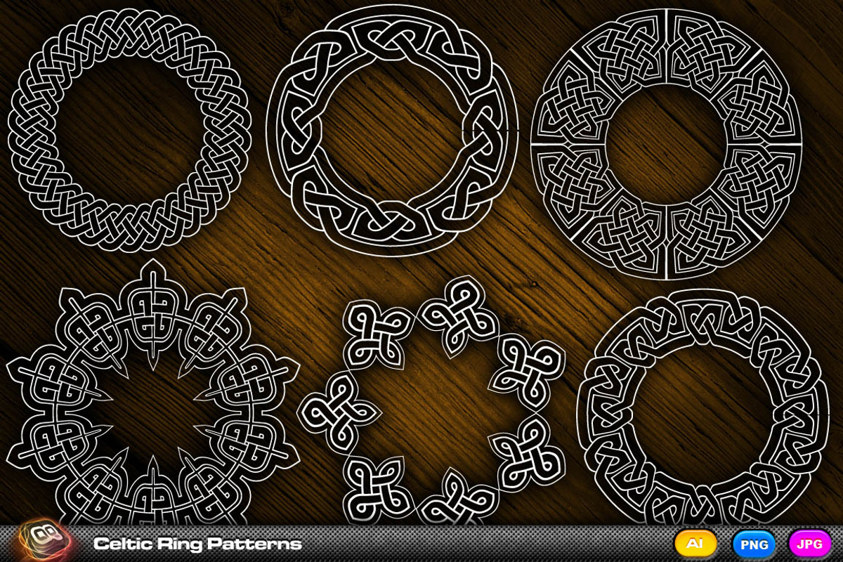 Celtic Rings Vol 1, an Object Graphic by quicky (Photo 1 of 4)