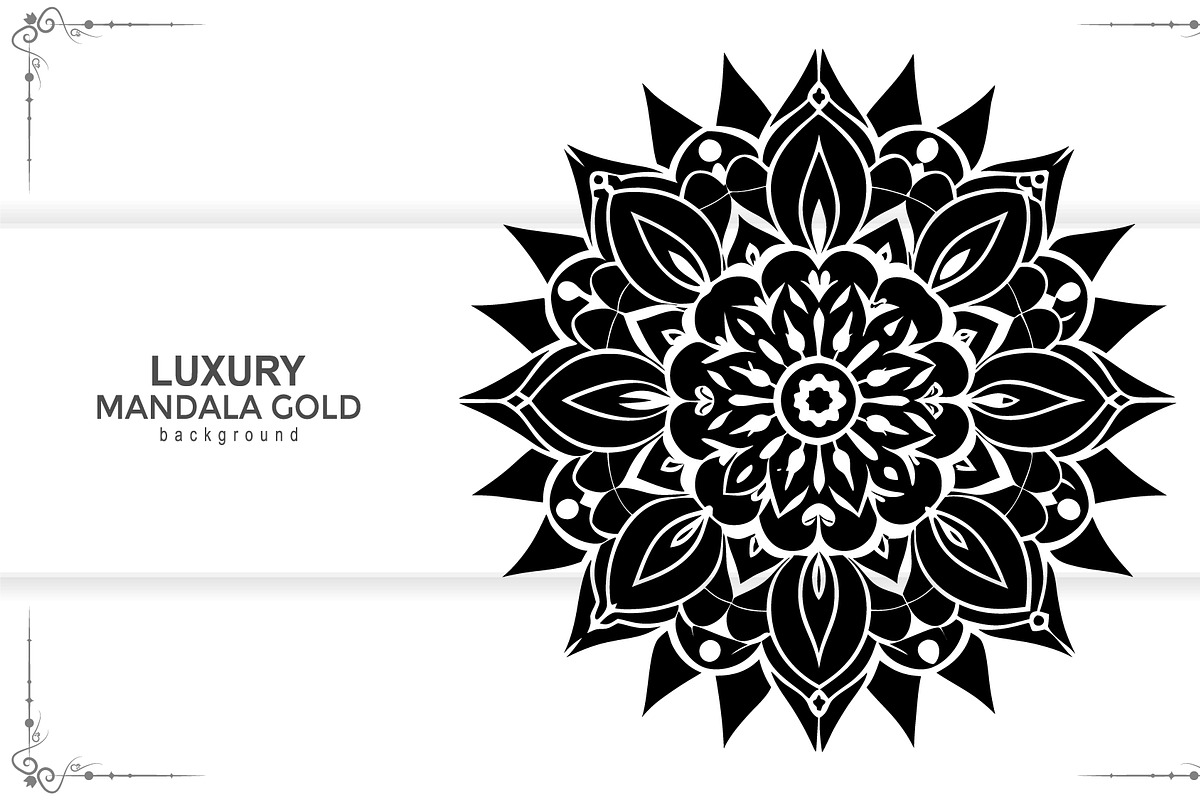 Minimalist Mandala Pattern Kit, a Background Graphic by hkmonir (Photo 3 of 3)