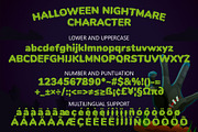 Halloween Nightmare - Spooky Display, a Font by Wellscript Studio (Thumbnail 6 of 6)