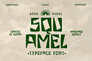 Squamel | Handdrawn Typeface, a Handwritten Font by Goodwheel Studio (Thumbnail 1 of 7)