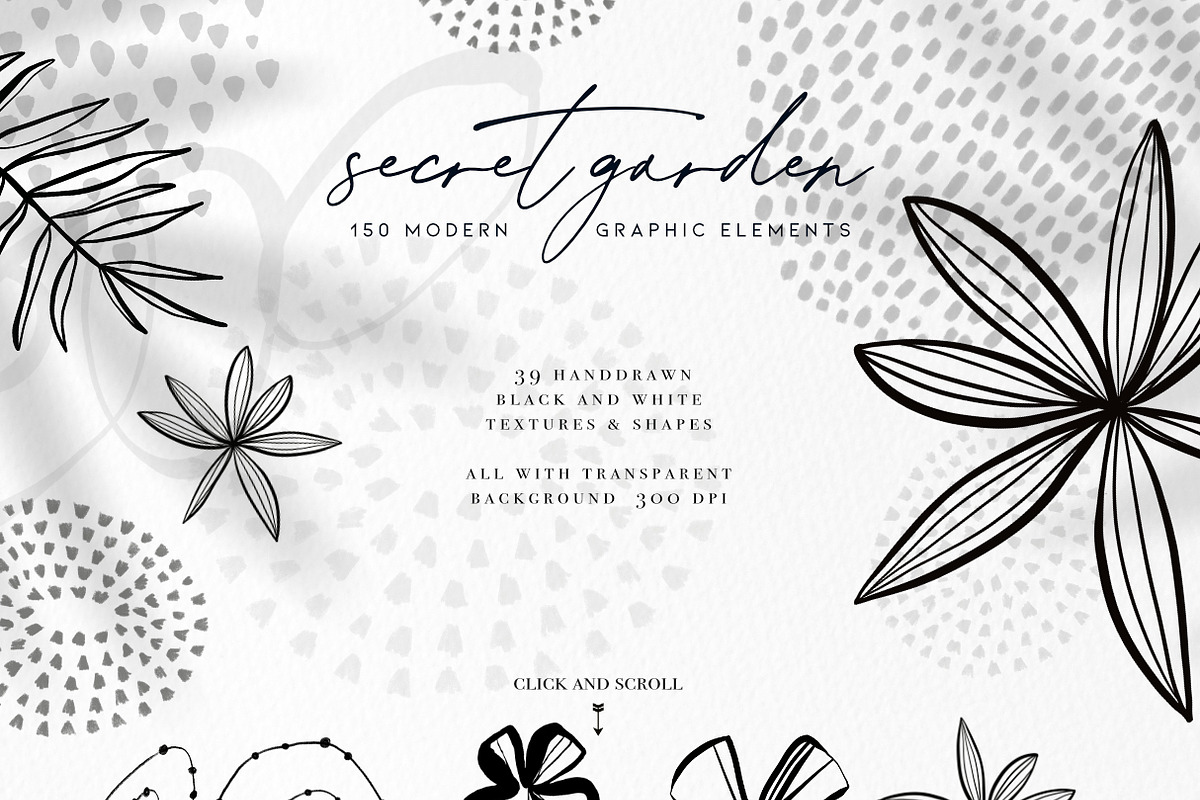 Modern Abstract Graphic Clipart, a Decorative Illustration by beehouse studio (Photo 7 of 13)