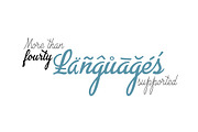 Advertising Script - 5 fonts, a Script Font by Zetafonts (Thumbnail 6 of 7)