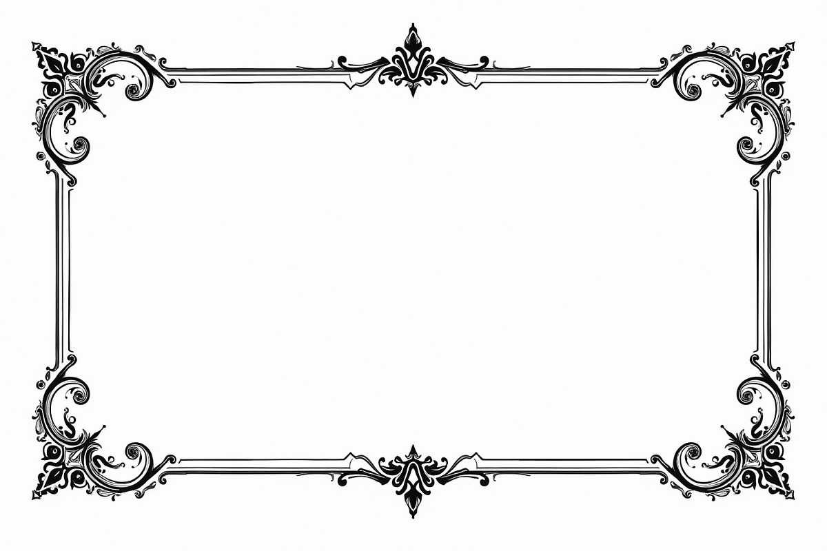 Creative Vector Border Frame Design, an Illustration by Amazin_art (Photo 12 of 17)