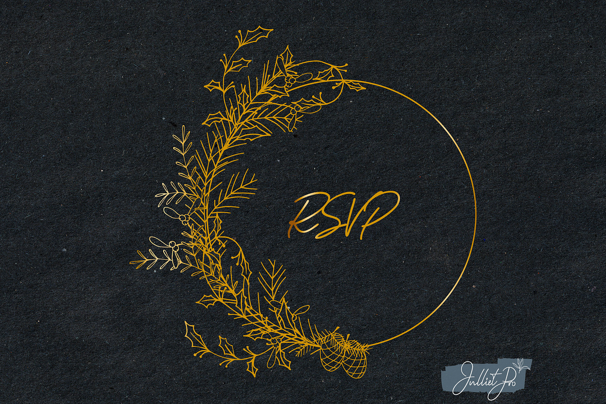 Winter Wedding, a Decorative Illustration by JuDesign (Photo 5 of 5)
