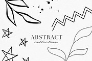 Abstract collection SVG PNG clipart, an Illustration by LuiDesignStudio (Thumbnail 5 of 5)