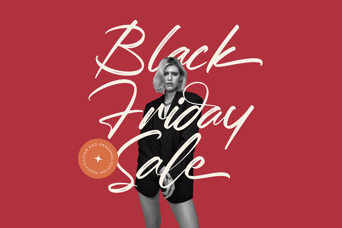 Whadrat Chothelis Modern Brush Font, a Script Font by Letterena Studios Script (Photo 9 of 20)