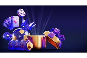 Casino and sports betting 3d banner, a Sport Illustration by Marozhkastudio