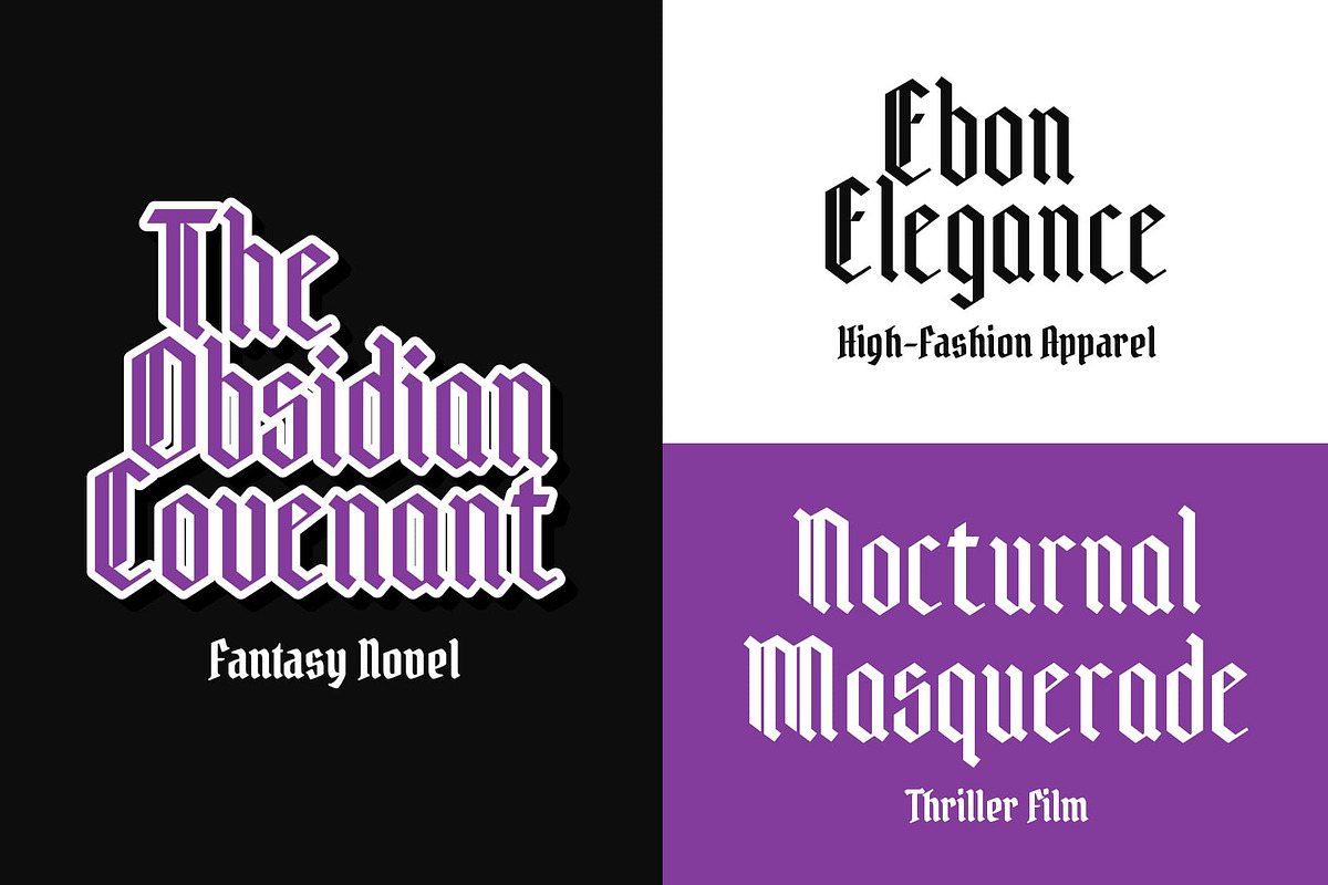 CS Lawson – Gothic Font, a Blackletter Font by Craft Supply Co. (Photo 6 of 8)