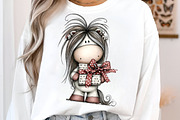 Whimsical Mother's Day Horse Clipart, an Illustration by SinaCreation (Thumbnail 4 of 8)