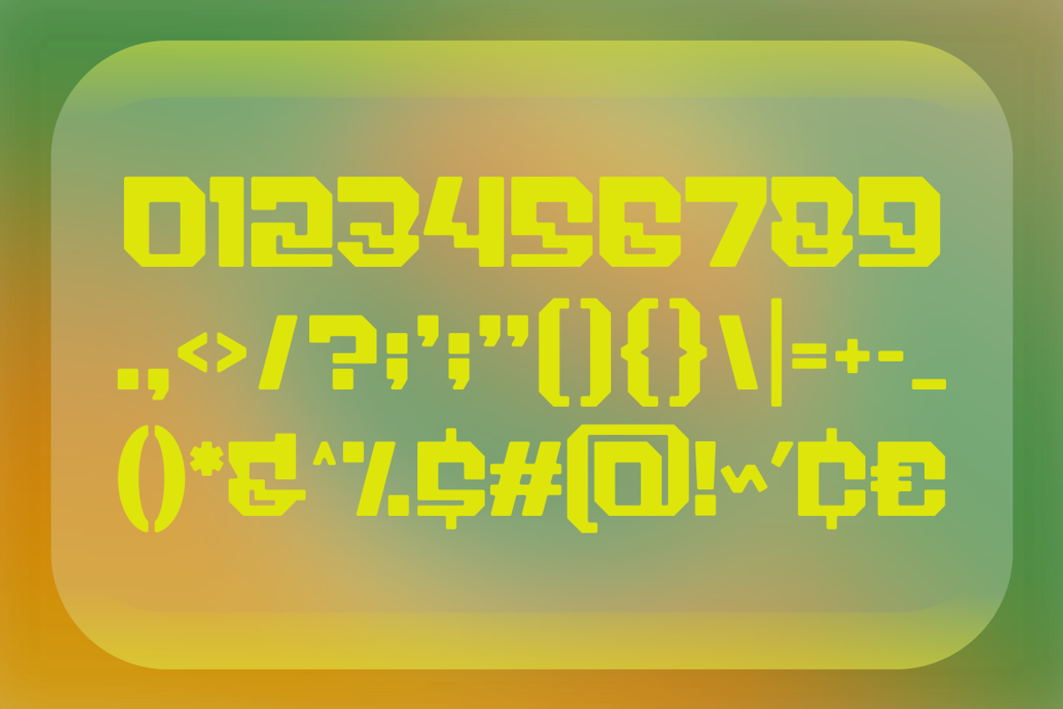 Barue - Modern Display y2k, a Handwritten Font by MaikoHatta (Photo 5 of 6)