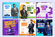 corporate social media post template, a Social Media Template by graphic bakers (Thumbnail 4 of 5)